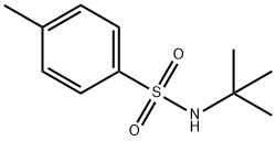 N-tert-ブチル-p-トルエンスルホンアミド 化學(xué)構(gòu)造式