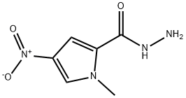 1-METHYL-4-NITRO-1H-PYRROLE-2-CARBOHYDRAZIDE Struktur