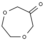 1,4-dioxepan-6-one Struktur