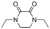 2,3-Piperazinedione,1,4-diethyl-(9CI) Struktur