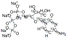 CTP-13C915N3 SODIUM SALT Struktur