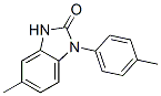 2,3-Dihydro-5-methyl-1-(p-tolyl)-1H-benzimidazol-2-one Struktur