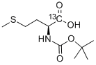 L-METHIONINE-1-13C  N-T BOC DERIVATIVE Struktur