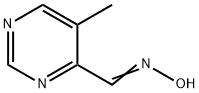 4-Pyrimidinecarboxaldehyde, 5-methyl-, oxime (8CI) Struktur