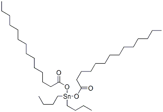 dibutylbis(myristoyloxy)stannane Struktur