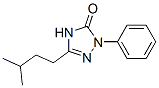 3-Isopentyl-1-phenyl-1H-1,2,4-triazol-5(4H)-one Struktur