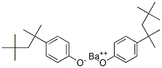 barium bis[p-(1,1,3,3-tetramethylbutyl)phenolate] Struktur