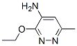 Pyridazine,  4-amino-3-ethoxy-6-methyl-  (8CI) Struktur