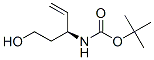 Carbamic acid, [(1S)-1-(2-hydroxyethyl)-2-propenyl]-, 1,1-dimethylethyl ester Struktur