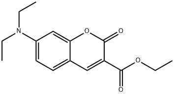 7-(DIETHYLAMINO)COUMARIN-3-CARBOXYLIC ACID ETHYL ESTER Struktur