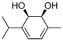 3,5-Cyclohexadiene-1,2-diol,3-methyl-6-(1-methylethyl)-,(1R,2S)-(9CI) Struktur