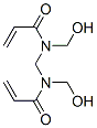 N,N'-methylenebis[N-(hydroxymethyl)acrylamide]  Struktur