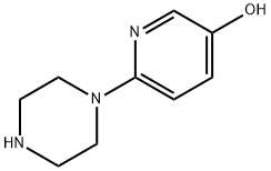 3-Pyridinol,6-(1-piperazinyl)-(9CI) Struktur