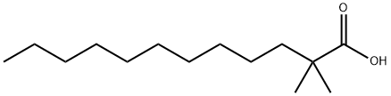 2,2-DIMETHYLDODECANOIC ACID Struktur