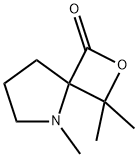 2-Oxa-5-azaspiro[3.4]octan-1-one,3,3,5-trimethyl-(9CI) Struktur