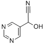 5-Pyrimidineacetonitrile, alpha-hydroxy- (9CI) Struktur