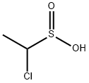 1-chloroethanesulphinic acid Struktur