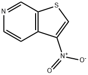 3-Nitrothieno[2,3-c]pyridine Struktur