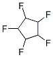 Cyclopentane, 1,2,3,4,5-pentafluoro- (9CI) Struktur