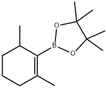 2-(2,6-DIMETHYL-1-CYCLOHEXEN-1-YL)-4,4,5,5-TETRAMETHYL-1,3,2-DIOXABOROLANE Structure