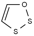 1,2,3-Oxadithiole Struktur