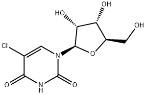 5-Chlorouridine Struktur