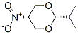 1,3-Dioxane,2-(1-methylethyl)-5-nitro-,cis-(9CI) Struktur