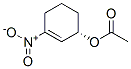 2-Cyclohexen-1-ol,3-nitro-,acetate(ester),(1S)-(9CI) Struktur