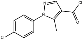 1-(4-CHLOROPHENYL)-5-METHYL-1H-PYRAZOLE-4-CARBONYL CHLORIDE price.