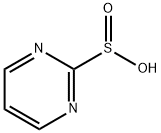 2-Pyrimidinesulfinic acid (9CI) Struktur