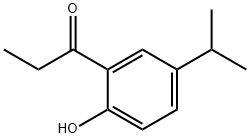 1-(2-HYDROXY-5-ISOPROPYLPHENYL)PROPAN-1-ONE Struktur