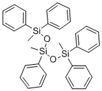 TRIMETHYL PENTAPHENYL TRISILOXANE Struktur