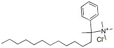 (dodecylmethylbenzyl)trimethylammonium chloride Struktur