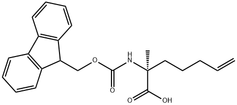 (S)-2-(((9H-FLUOREN-9-YL)METHOXY)CARBONYLAMINO)-2-METHYLHEPT-6-ENOIC ACID