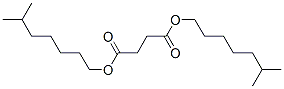 diisooctyl succinate Struktur