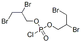 bis(2,3-dibromopropyl) chlorophosphate Struktur