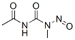 NMETHYLNNITROSONACETYLUREA Struktur