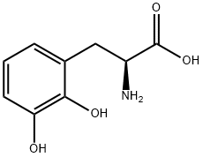 2,3-Dihydroxy-L-Phenylalanine Struktur