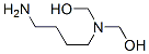 Methanol, [(4-aminobutyl)imino]bis- (9CI) Struktur