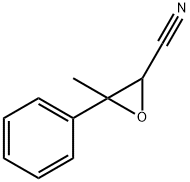 Oxiranecarbonitrile, 3-methyl-3-phenyl- (9CI) Struktur