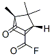 Bicyclo[2.2.1]heptane-2-carbonyl fluoride, 4,7,7-trimethyl-3-oxo-, (1R,4R)- (9CI) Struktur