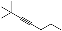 2,2-Dimethyl-3-heptyne Struktur