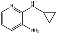 N2-CYCLOPROPYL-2,3-PYRIDINEDIAMINE Struktur