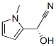 1H-Pyrrole-2-acetonitrile,alpha-hydroxy-1-methyl-,(alphaR)-(9CI) Struktur