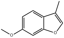 Benzofuran,  6-methoxy-3-methyl- Struktur