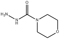 MORPHOLINE-4-CARBOHYDRAZIDE Struktur