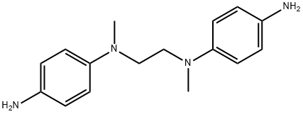 N,N''-Ethylenebis[N-methyl-p-phenylenediamine] Struktur