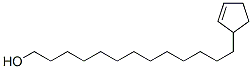 13-(1-cyclopent-2-enyl)tridecan-1-ol Struktur