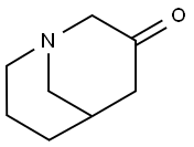 1-Azabicyclo[3.3.1]nonan-3-one Struktur