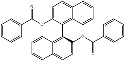 (R)-1,1'-BI-2-NAPHTHOL DIBENZOATE Struktur